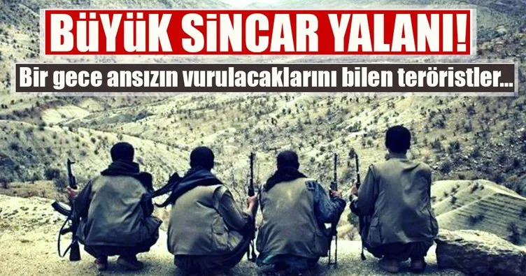 Son Dakika Haberi: Terör örgütü PKK’dan “Sincar’dan çekildik” yalanı