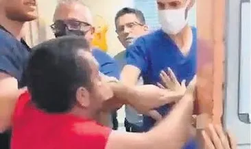 Hastanede ‘maske tak’ diyen doktora saldırdı