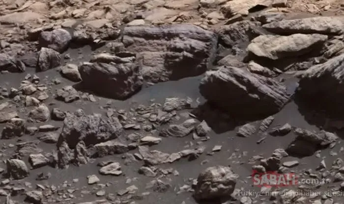 Mars'ta uzaylılara ait heykel bulundu! Kızıl gezegenle ilgili flaş iddia ortalığı karıştırdı