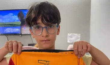 9 yaşındaki Eren’in tek isteği Kerem Aktürkoğlu imzalı forma