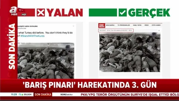 PKK-PYD'den kara propaganda! Eski fotoğrafları yeni gibi servis ediyorlar!