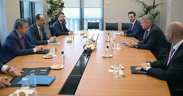 Cumhurbaşkanlığı Sözcüsü İbrahim Kalın, NATO Genel Sekreteri Kabine Direktörü ile görüştü