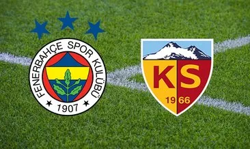 Fenerbahçe 2 - 0 Kayserispor MAÇ ÖZETİ Ziraat Türkiye Kupası Fenerbahçe Kayserispor maçı geniş özeti ve golleri BURADA!