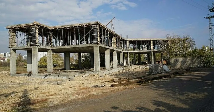 Yunus Emre Mahallesi Taziye Evi inşaatı hızla devam ediyor