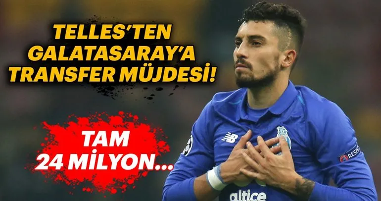 Alex Telles’ten Galatasaray’a transfer müjdesi! Tam 24 milyon...