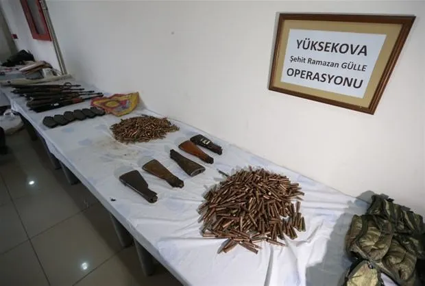 PKK’nın silah tamirhanesi ele geçirildi