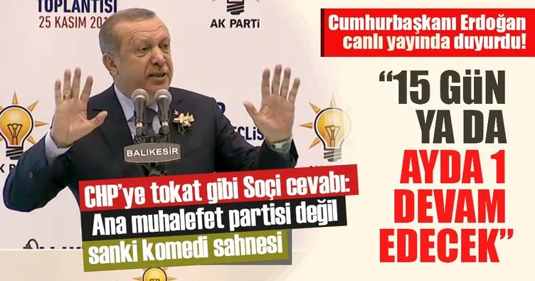 Cumhurbaşkanı Erdoğan’dan son dakika Soçi Zirvesi açıklaması