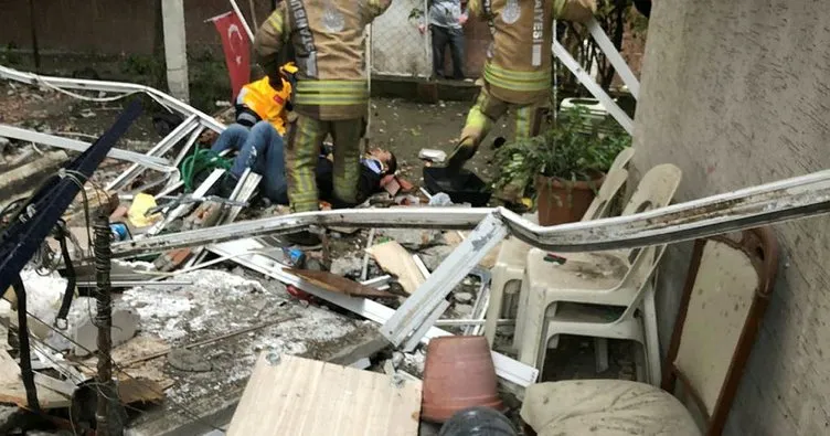 İstanbul Avcılar’da balkon çöktü: 2 kişi yaralandı