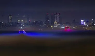 Son dakika: İstanbul’da sis yoğunluğu! Trafikte göz gözü görmüyor