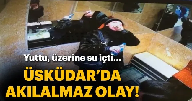 Yuzugu Hap Gibi Yutup Uzerine Su Icti Son Dakika Haberler