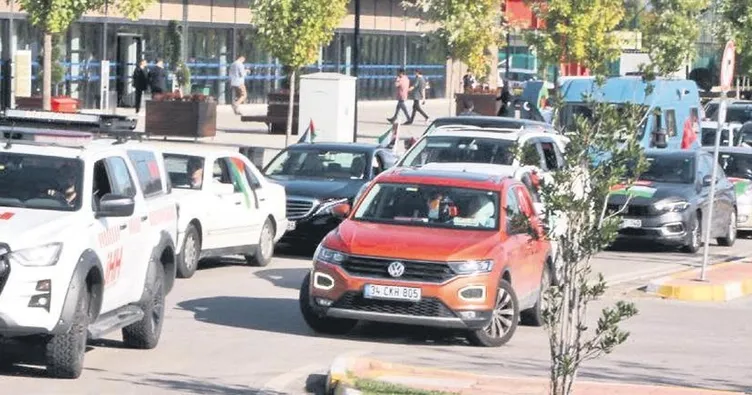 Filistin için özgürlük konvoyu