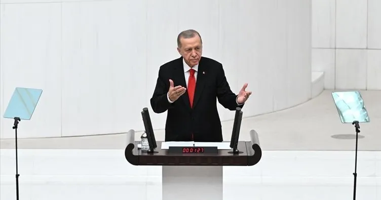 Son dakika: TBMM’de yeni dönem başlıyor! Başkan Erdoğan: Görevimiz yeni ve sivil anayasa