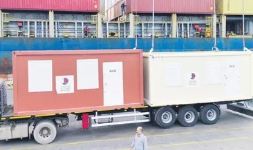 Katar’dan 522 konteyner daha geldi