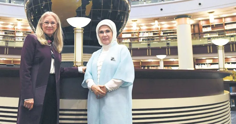 First Lady’ler Millet Kütüphanesı’nde