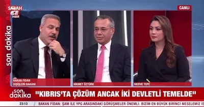 Dışişleri Bakanı Hakan Fidan A Haber’de