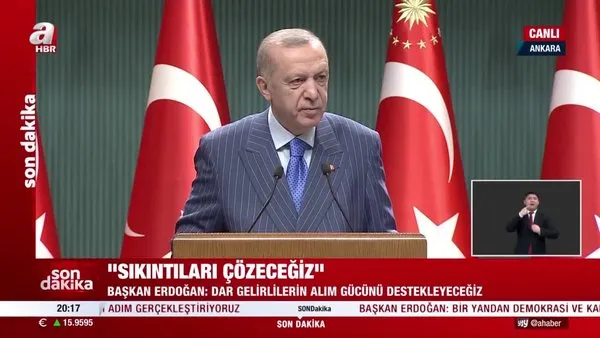 Son dakika: Başkan Erdoğan'dan peş peşe müjdeler! Konutta yüzde 0.99 kredi oranı | Video