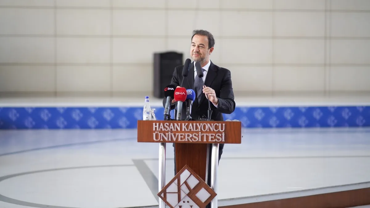 Hasan Kalyoncu Üniversitesi'nde akademik ödül töreni