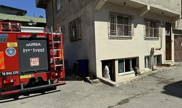 Yangın çıkan evde ölü bulundu #bursa