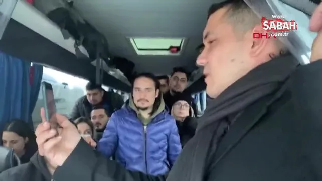 Bakan Çavuşoğlu, tahliye edilen Türk vatandaşlarıyla görüştü: Kardeşlerimizin hepsini getireceğiz | Video