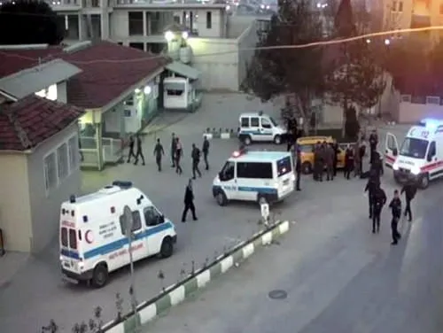 Mahkumun kaçırılış anı saniye saniye kamerada