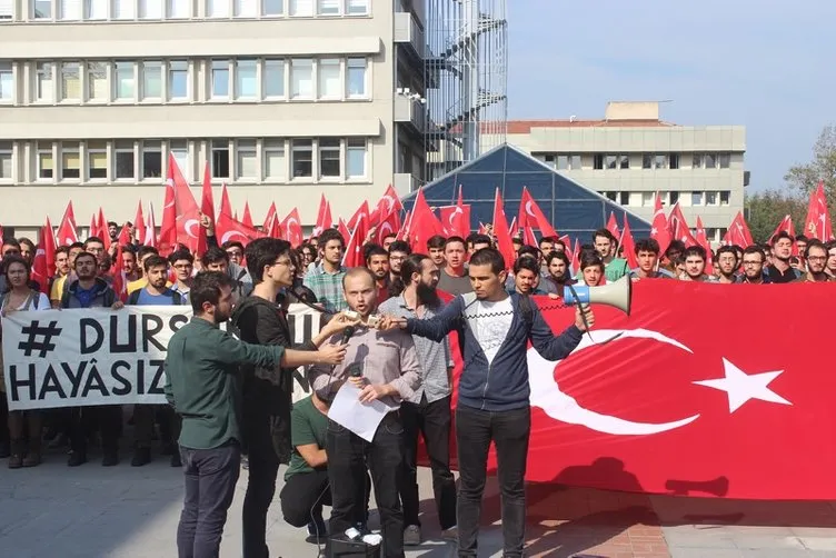 Boğaziçi Üniversitesi’nde İstiklal Marşına hakarete tepki