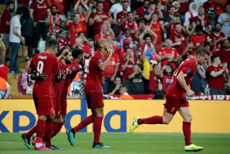 İşte Liverpool ve Chelsea arasında oynanan Süper Kupa finalinden kareler