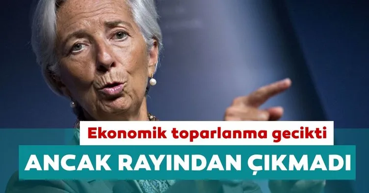ECB Başkanı Lagarde: Ekonomik toparlanma gecikti ancak rayından çıkmadı