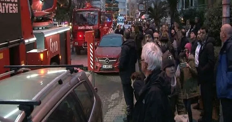 Kadıköy Moda’da korkutan yangın