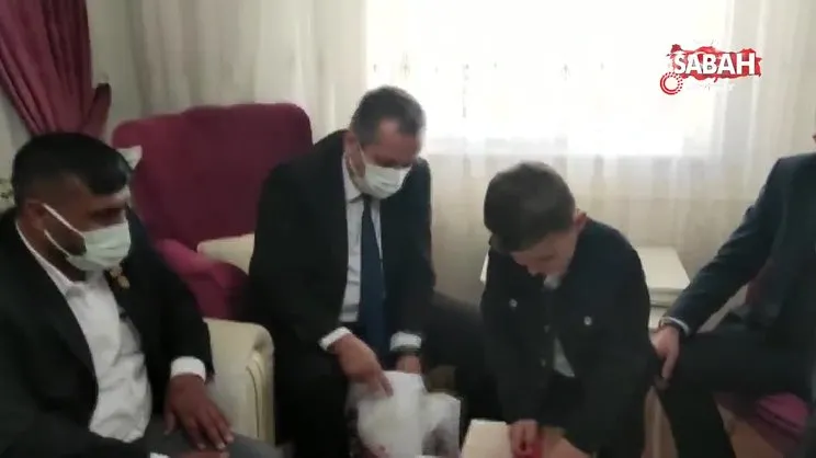 Kahramanmaraş'ta Şehidin oğluna doğum gününde duygulandıran sürpriz | Video