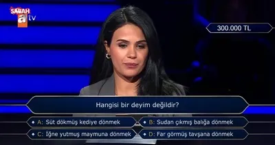 Kim Milyoner Olmak İster’de 500 bin TL yerine 50 bin TL aldı! İşte Milyoner’e damga vuran o soru!
