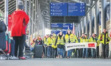 7 havalimanında uyarı grevi başladı