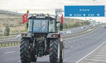 Erdoğan’a teşekkür için Ankara’ya traktörüyle giden genç: Cumhurbaşkanımız sayesinde çiftçi oldum