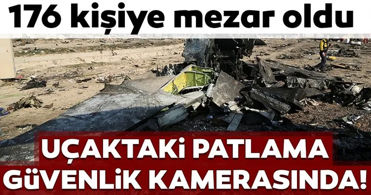 İran’da düşen Ukrayna uçağının patlama anı görüntüleri ortaya çıktı