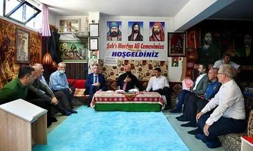 Ankara Valisi Şahin, saldırıya uğrayan Alevi Vakfı ile cemevini ziyaret etti
