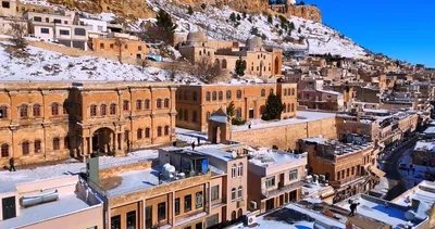 Mardin beyaz gelinliğini giydi