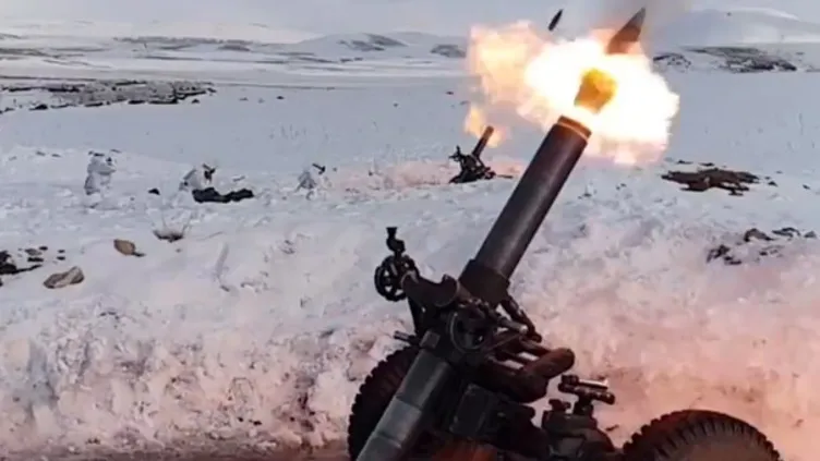 TSK o atışların görüntülerini paylaştı!