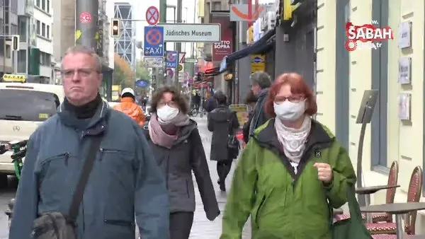 Berlin'de ilk kez sokakta maske zorunluluğu geldi | Video