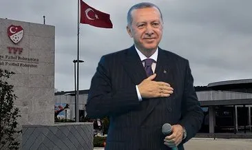 TFF’den Başkan Erdoğan’a teşekkür