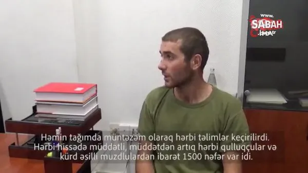 Ermenistan askeri cephe hattında PKK'lı teröristlerin savaştığını itiraf etti | Video