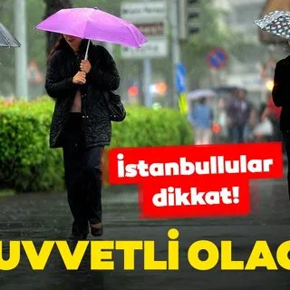 Meteoroloji’den İstanbul için son dakika hava durumu uyarısı geldi! Vatandaşlar dikkat!
