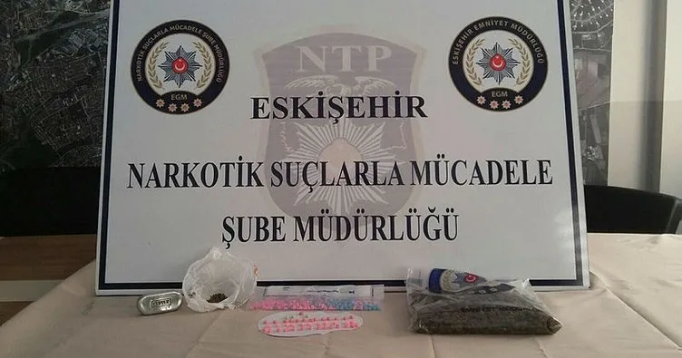 Eskişehir’de uyuşturucu operasyonu