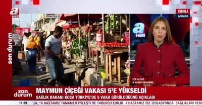 SON DAKİKA: Bakan Koca açıkladı! Türkiye’de 5 Maymun Çiçeği vakası görüldü | Video
