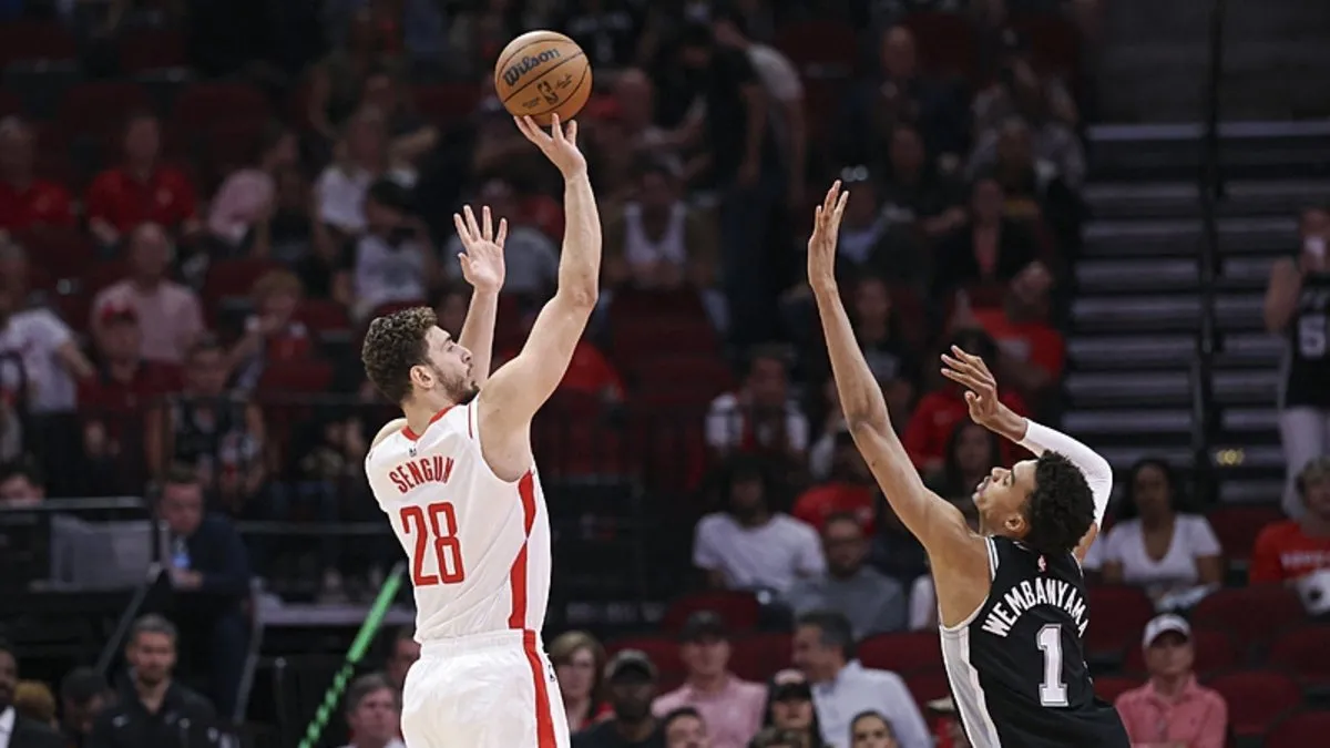 Alperen Şengün'den Spurs'e 16 sayı!