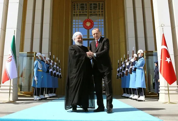 İran Cumhurbaşkanı Hasan Ruhani Ankara'da
