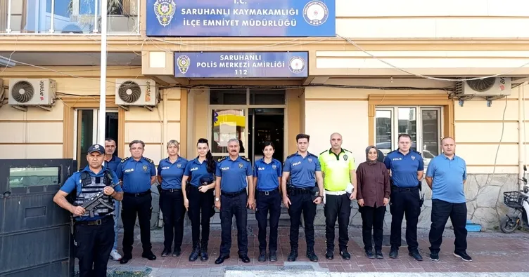 Saruhanlı’da güvenlik ve huzur mesajı