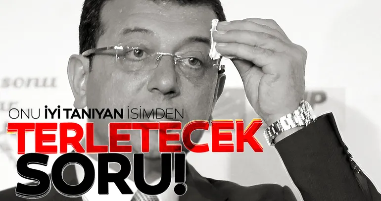Ekrem İmamoÄ?lu'na terletecek soru: Nerelere gayriresmi ortaklıÄ?ın var?