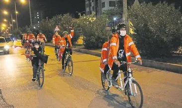 Mersin’den Ankara’ya bisiklet yolculuğu başladı