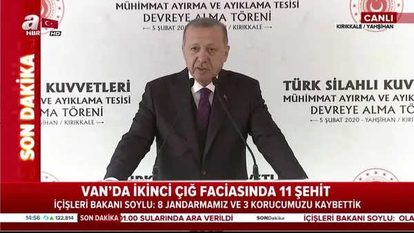 Başkan Erdoğan'dan Kırıkkale'de önemli açıklamalar | Video