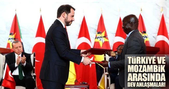Türkiye ile Mozambik arasında 6 anlaşma sağlandı