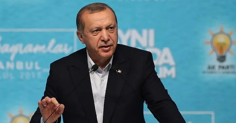 Cumhurbaşkanı Erdoğan: Ya öleceğiz ya olacağız